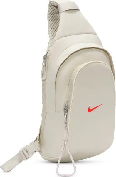 Сумка через плече Nike SPORTSWEAR ESSENTIALS SLING BAG 8L кремово-червона DJ9796-072