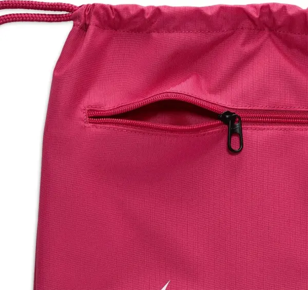 Сумка-мішок Nike BRASILIA 9.5 DRAWSTRING 18L темно-рожева DM3978-634