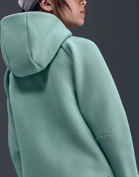Толстовка підліткова Nike SPORTSWEAR TECH FLEECE бірюзова HV8695-017