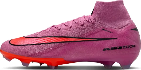 Бутси Nike MERCURIAL ZOOM SUPERFLY 10 ELITE FG рожево-червоні FQ1454-600
