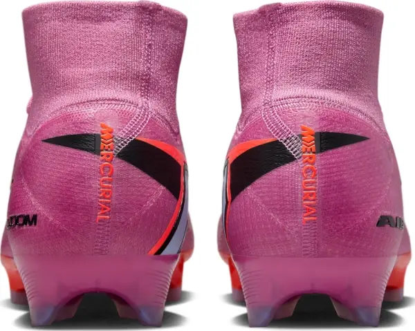 Бутси Nike MERCURIAL ZOOM SUPERFLY 10 ELITE FG рожево-червоні FQ1454-600