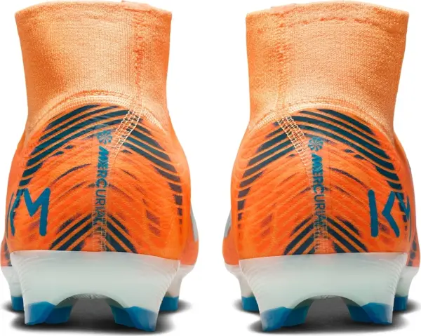 Бутси Nike MERCURIAL ZOOM SUPERFLY 10 PRO KYLIAN MBAPPÉ FG оранжево-темно-бірюзові IM9321-801