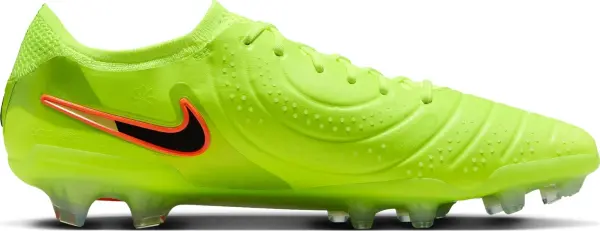 Бутси Nike TIEMPO LEGEND 10 ELITE FG лаймово-оранжево-чорні DV4328-701