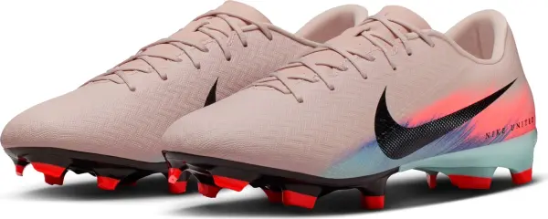 Бутси Nike UNITED MERCURIAL ZOOM VAPOR 16 ACADEMY FG/MG NU2 світло-рожево-коралово-блакитні IM8521-600