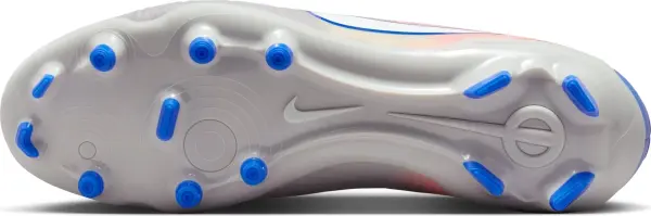 Бутси Nike UNITED TIEMPO LEGEND 10 ACADEMY FG/MG NU2 сіро-коралово-сині IM7518-001