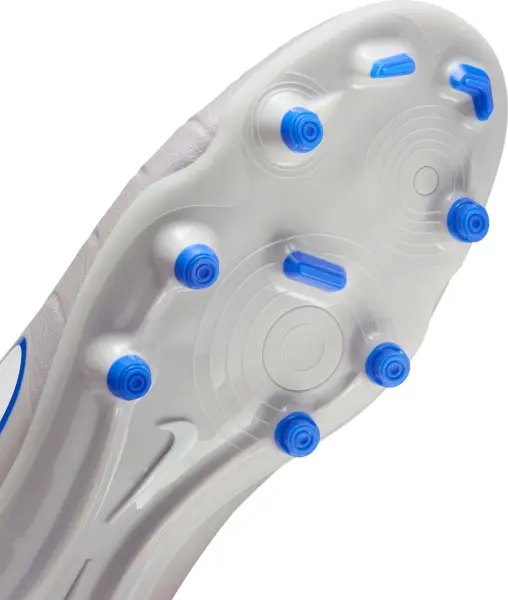 Бутси Nike UNITED TIEMPO LEGEND 10 ACADEMY FG/MG NU2 сіро-коралово-сині IM7518-001