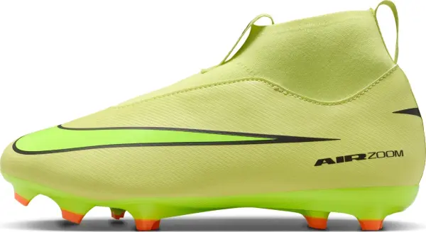 Бутси дитячі Nike JR MERCURIAL ZOOM SUPERFLY 10 ACADEMY FG/MG лаймові FQ8304-300
