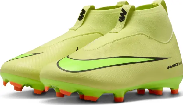Бутси дитячі Nike JR MERCURIAL ZOOM SUPERFLY 10 ACADEMY FG/MG лаймові FQ8304-300
