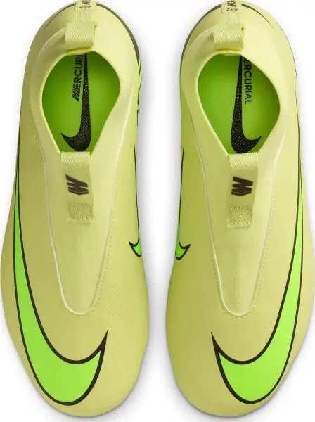 Бутси дитячі Nike JR MERCURIAL ZOOM SUPERFLY 10 ACADEMY FG/MG лаймові FQ8304-300