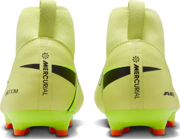 Бутси дитячі Nike JR MERCURIAL ZOOM SUPERFLY 10 ACADEMY FG/MG лаймові FQ8304-300