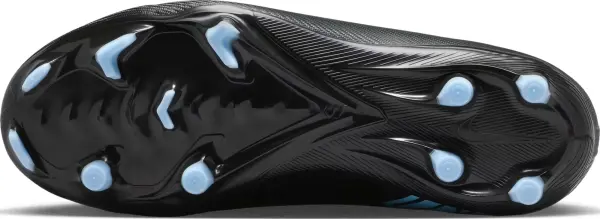 Бутсы детские Nike JR MERCURIAL ZOOM SUPERFLY 10 ACADEMY FG/MG черно-голубые FQ8304-001