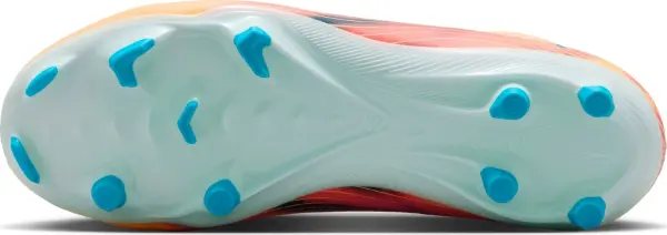 Бутси дитячі Nike JR MERCURIAL ZOOM SUPERFLY 10 ACADEMY KYLIAN MBAPPÉ FG/MG оранжево-темно-бірюзові HF3417-801