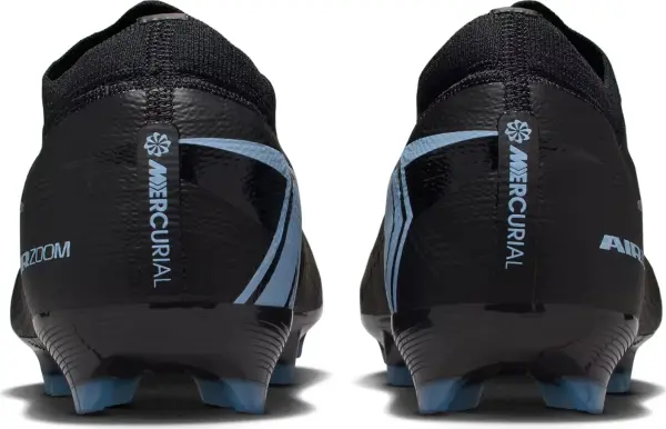 Бутси дитячі Nike JR MERCURIAL ZOOM VAPOR 16 PRO FG чорно-блакитні HF5448-001
