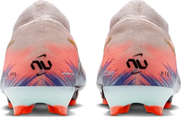 Бутсы детские Nike JR UNITED MERCURIAL ZOOM VAPOR 16 PRO FG NU2 светло-розово-кораллово-голубые IB2466-600