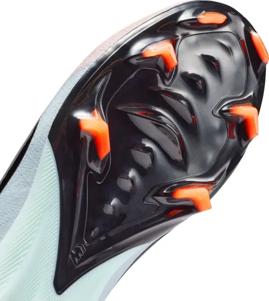 Бутсы детские Nike JR UNITED MERCURIAL ZOOM VAPOR 16 PRO FG NU2 светло-розово-кораллово-голубые IB2466-600