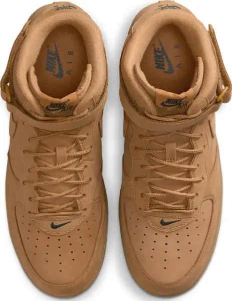 Кроссовки Nike AIR FORCE 1 MID светло-коричневые 715889-200