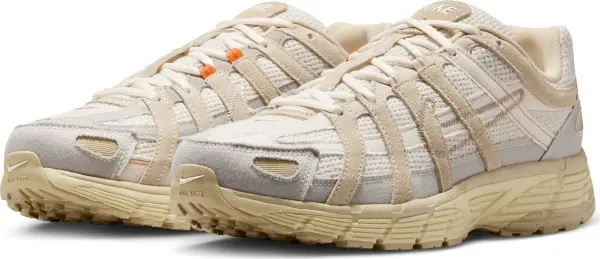 Кроссовки Nike P-6000 бежево-серо-оранжевые IM6648-009