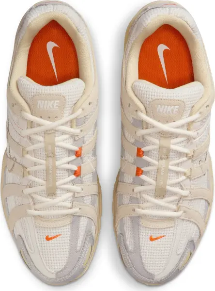 Кроссовки Nike P-6000 бежево-серо-оранжевые IM6648-009