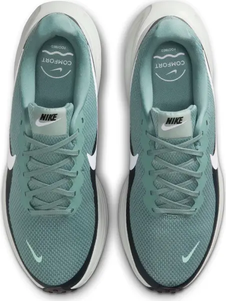 Кроссовки беговые Nike REVOLUTION 8 мятно-черно-белые HJ9198-007