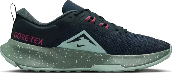 Кросівки для трейлранінгу Nike JUNIPER TRAIL 2 GORE-TEX WATERPROOF темно-зелено-м'ятно-рожеві HM9734-302