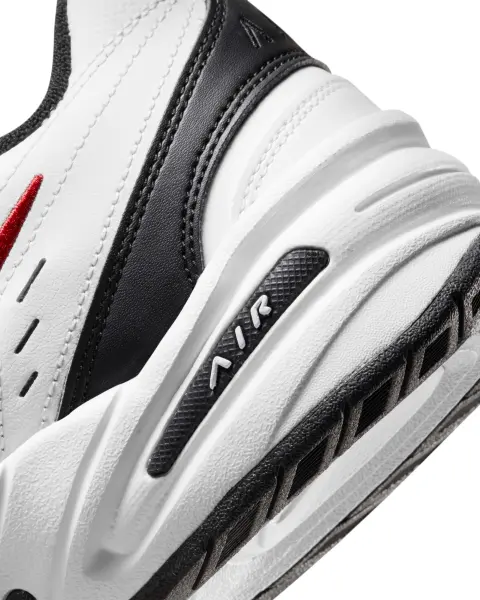 Кросівки для тренувань Nike AIR MONARCH IV (4E) біло-чорно-червоні 416355-101