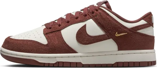 Кроссовки женские Nike DUNK LOW коричнево-белые IB4417-104