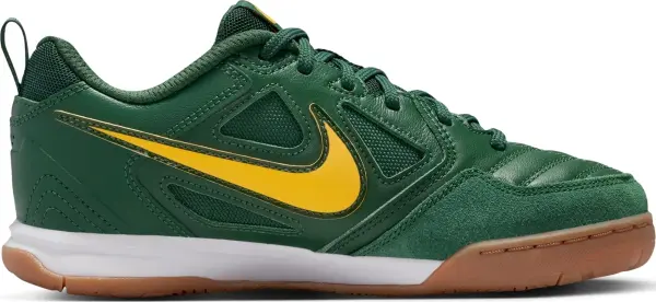 Кроссовки подростковые Nike GATO (GS) темно-зелено-желтые HV9596-300