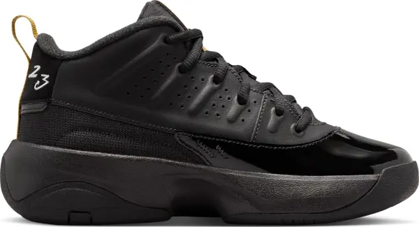 Кроссовки подростковые Nike JORDAN MAX AURA 7 (GS) черно-золотые HQ2089-007