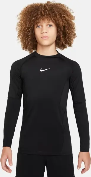 Лонгслив подростковый Nike PRO DRI-FIT черный FJ6822-010