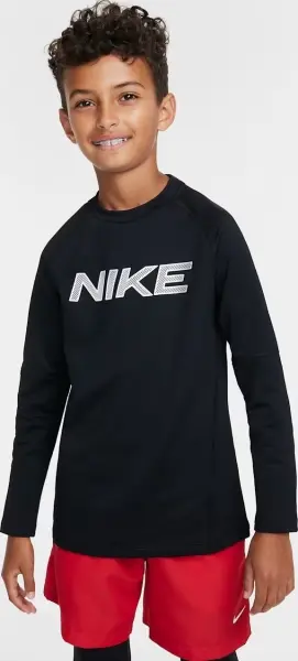 Лонгслив подростковый Nike PRO WARM DRI-FIT черный HF4362-010