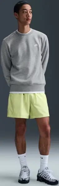 Світшот Nike CLUB FLEECE сірий FN3886-063