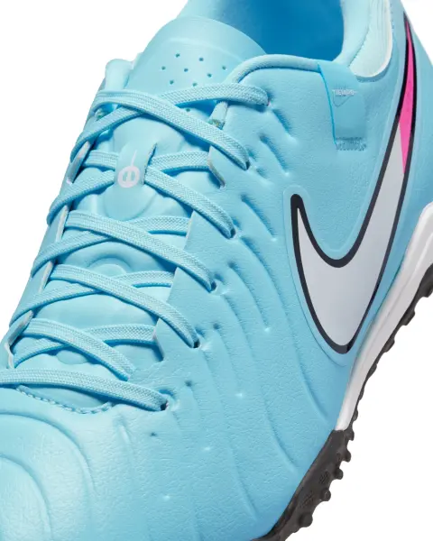 Сороконіжки (шиповки) Nike TIEMPO LEGEND 10 ACADEMY TF блакитно-рожеві DV4342-401