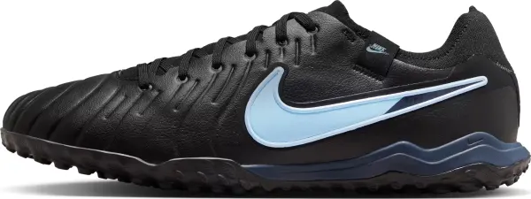 Сороконіжки (шиповки) Nike TIEMPO LEGEND 10 PRO TF чорно-блакитні DV4336-003