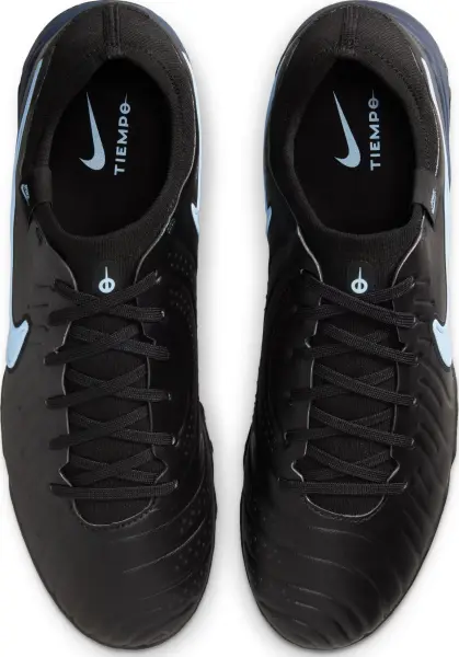 Сороконіжки (шиповки) Nike TIEMPO LEGEND 10 PRO TF чорно-блакитні DV4336-003