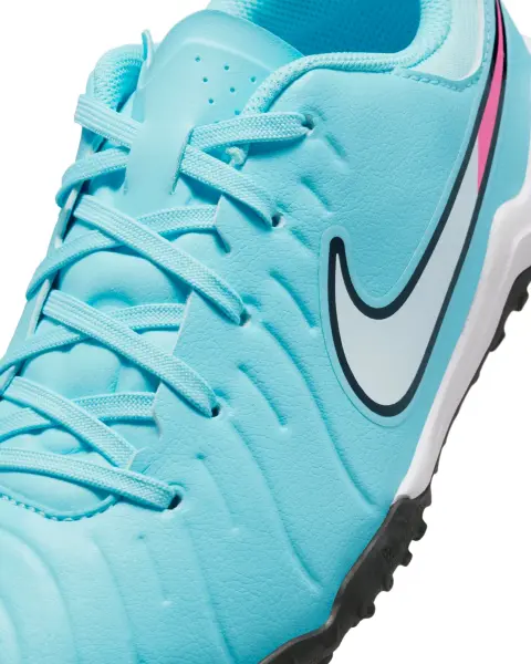 Сороконіжки (шиповки) дитячі Nike JR TIEMPO LEGEND 10 ACADEMY TF блакитно-рожеві DV4351-401
