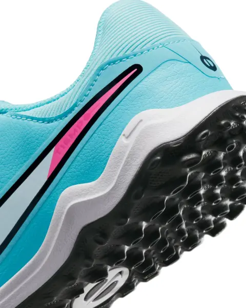 Сороконіжки (шиповки) дитячі Nike JR TIEMPO LEGEND 10 ACADEMY TF блакитно-рожеві DV4351-401