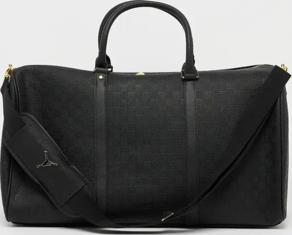 Сумка Nike JORDAN MONOGRAM DUFFLE BAG 40L чорно-золота LM0987-K5X