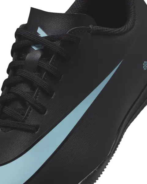 Футзалки (бампи) дитячі Nike JR MERCURIAL VAPOR 16 CLUB IC чорно-блакитні FQ8289-001