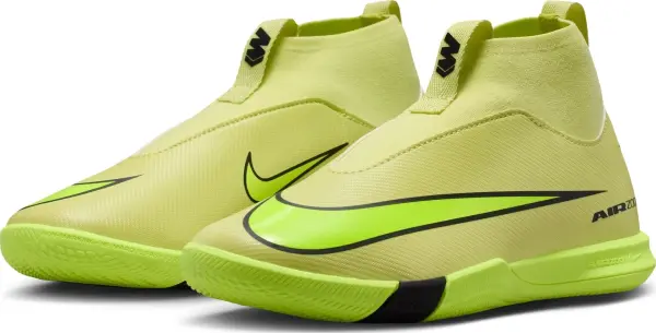 Футзалки (бампи) дитячі Nike JR MERCURIAL ZOOM SUPERFLY 10 ACADEMY IC лаймові FQ8312-300