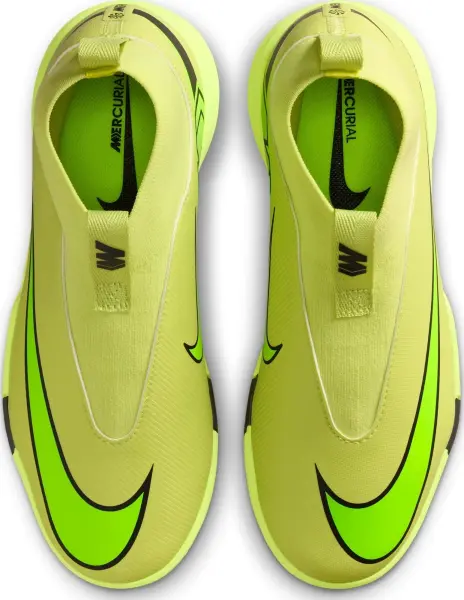 Футзалки (бампи) дитячі Nike JR MERCURIAL ZOOM SUPERFLY 10 ACADEMY IC лаймові FQ8312-300