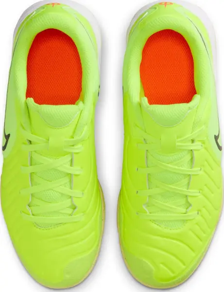 Футзалки (бампы) детские Nike JR TIEMPO LEGEND 10 ACADEMY IC лаймовые DV4350-701