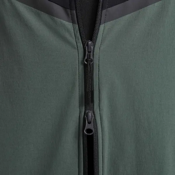Вітровка Nike TECH WOVEN JACKET темно-зелено-чорна HM7151-338