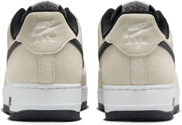 Кросівки Nike AIR FORCE 1 '07 LV8 бежево-біло-чорні IB6388-100