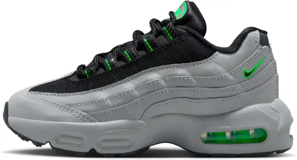 Кросівки дитячі Nike AIR MAX 95 RECRAFT (PS) сіро-чорно-зелені HQ6364-012