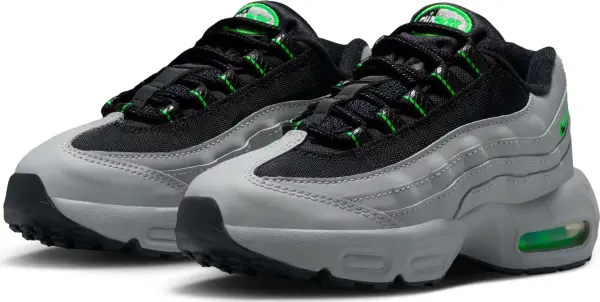 Кросівки дитячі Nike AIR MAX 95 RECRAFT (PS) сіро-чорно-зелені HQ6364-012