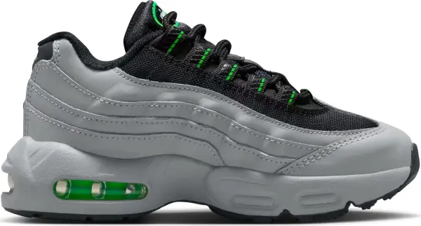 Кросівки дитячі Nike AIR MAX 95 RECRAFT (PS) сіро-чорно-зелені HQ6364-012