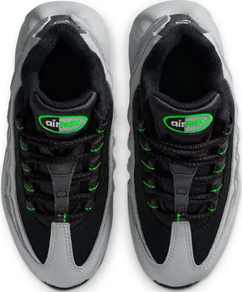 Кросівки дитячі Nike AIR MAX 95 RECRAFT (PS) сіро-чорно-зелені HQ6364-012