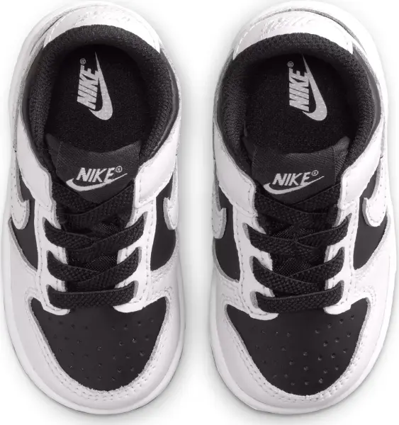 Кроссовки детские Nike DUNK LOW (TDE) бело-черные FB9107-010