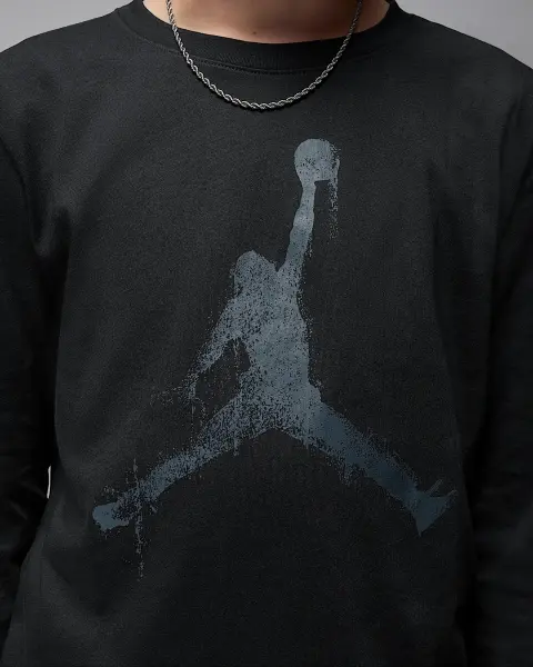 Свитшот подростковый Nike JUMPMAN черный 95F353-023