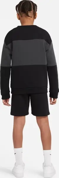 Спортивний костюм підлітковий Nike SPORTSWEAR FRENCH TERRY чорно-сірий DO6789-010